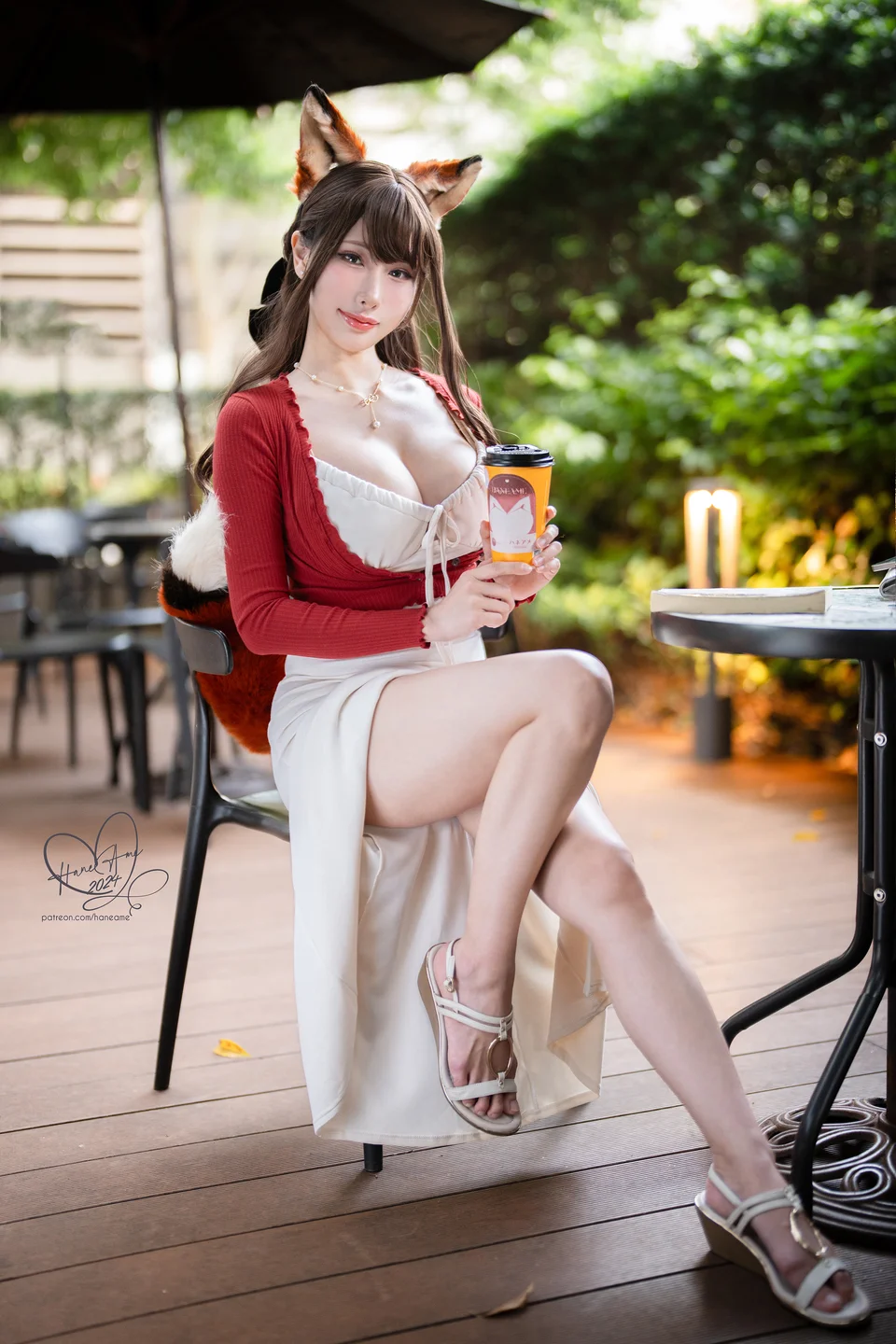 雨波_HaneAme_24年11月订阅_原創_寵物女友_秋日狐狸女友咖啡_46P_3V 1 (17).webp